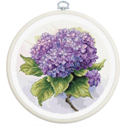 click here to view larger image of Hydrangea  (counted cross stitch kit)