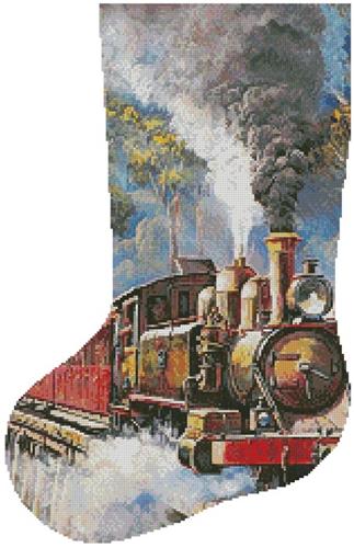 Puffing Billy Stocking (Left)