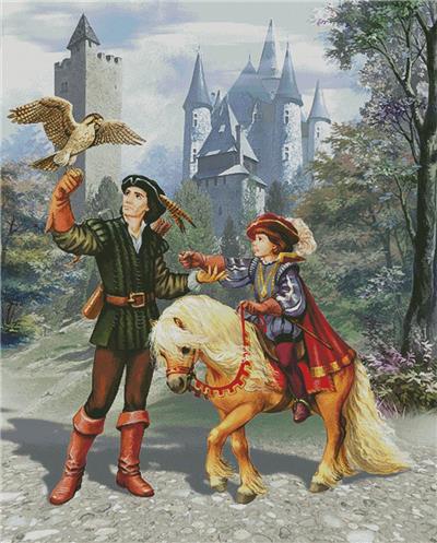 Prince and Falconer (Large)
