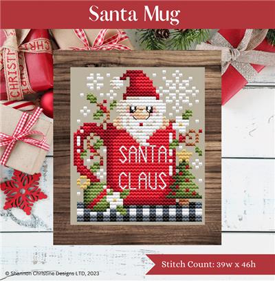 click here to view larger image of Santa Mug (chart)