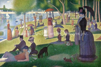 click here to view larger image of A Sunday On La Grande Jatte/Mini - George Seurat (chart)