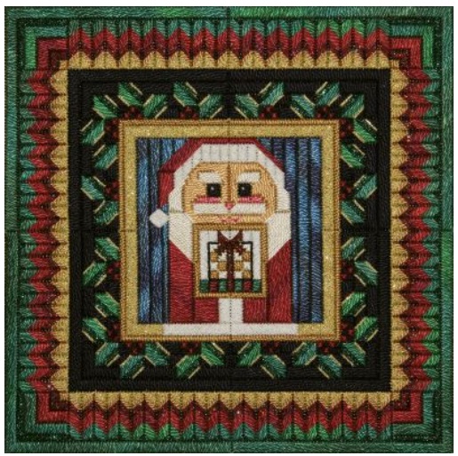 Quilted Santa