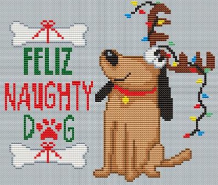 click here to view larger image of Feliz Naughty Dog (chart)
