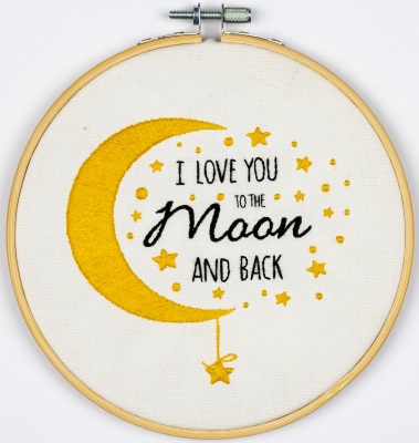 Moon - Embroidery