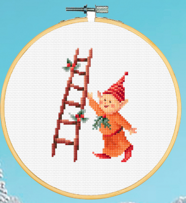 Christmas Elf 1 Ladder