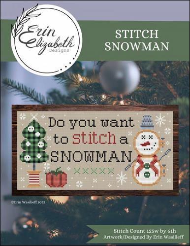 Stitch Snowman