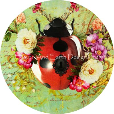 Ornament Ladybug Luck - Jena Della Grottaglia -Maldonaldo