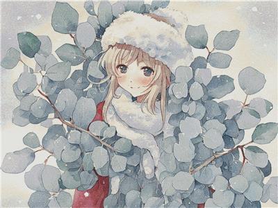 Christmas Eucalyptus Girl