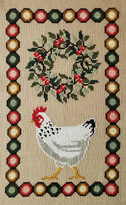 click here to view larger image of Christmas Chicken (chart)