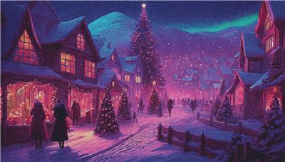 Scandinavian Christmas Village