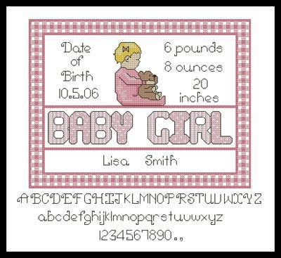 Baby Girl Sampler 2