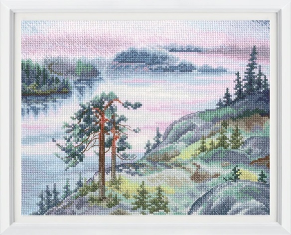 click here to view larger image of Dawn Hour (counted cross stitch kit)