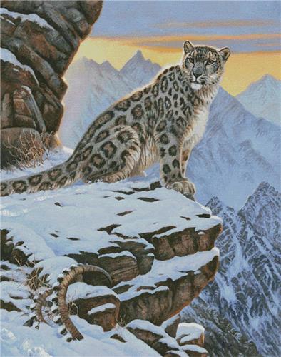 Snow Leopard Mountain (Large)