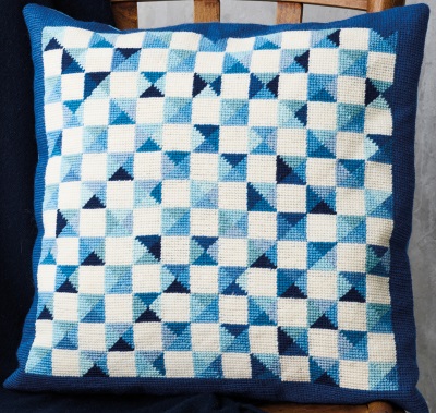 Blue Windows Cushion