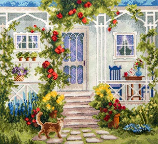 click here to view larger image of Terrace  (counted cross stitch kit)