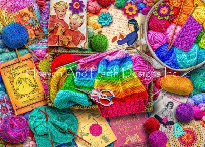 Vintage Knitting and Crochet - Aimee Stewart
