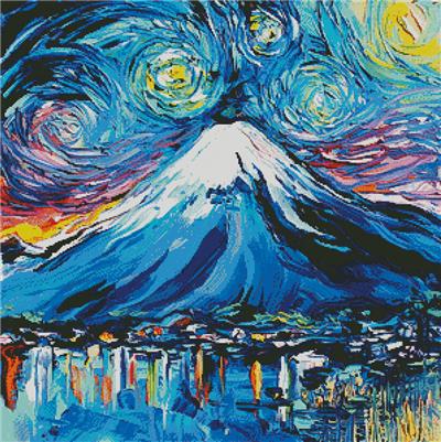 Van Gogh Never Saw Mount Fuji 