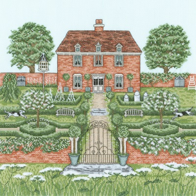 click here to view larger image of Manor House - A Country Estate (counted cross stitch kit)