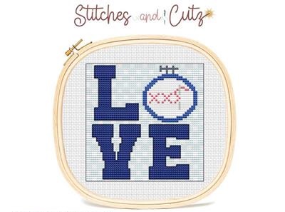 click here to view larger image of Love Cross Stitch (chart)