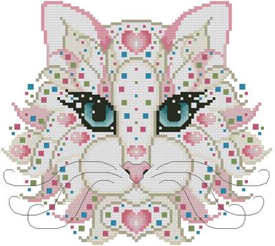 Colorful Cats - Confetti