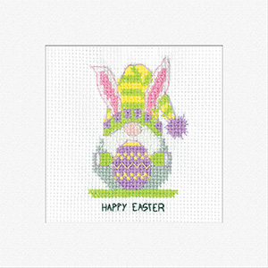 click here to view larger image of Gonk Easter Bunny (counted cross stitch kit)