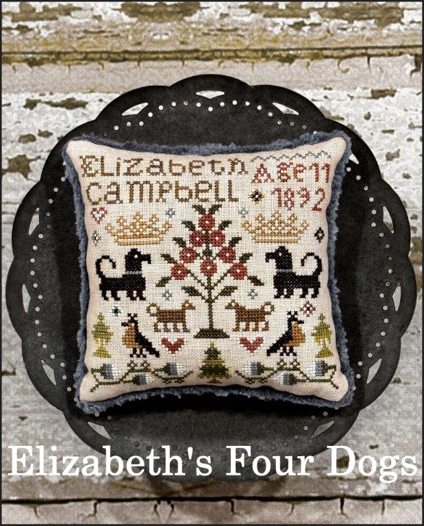 click here to view larger image of Elizabeths Four Dogs (chart)