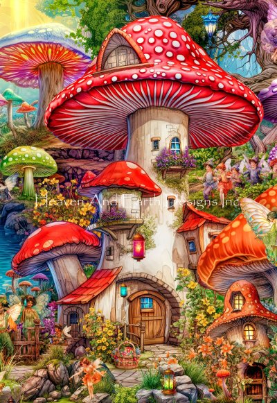 Merry Mushroom Village Picnic/QS - Aimee Stewart