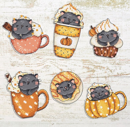 Pumpkin Cup Kitties