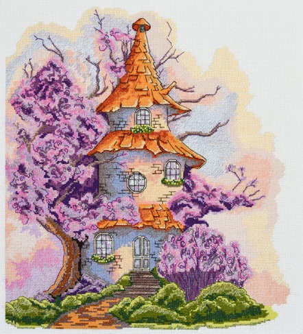 click here to view larger image of Magic House (counted cross stitch kit)
