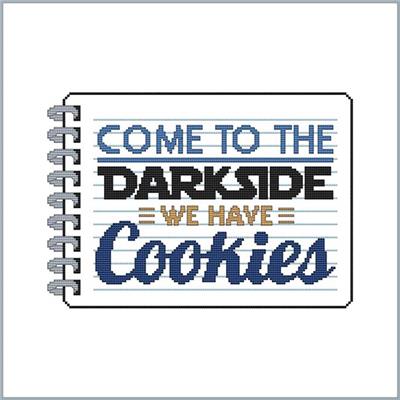 Sassy Threads Series II - Come to the Darkside We have Cookies
