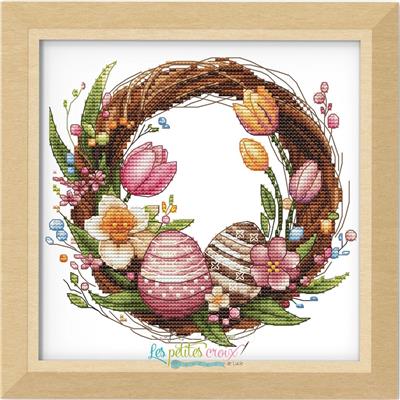 click here to view larger image of Easter Wreath 2024 (chart)