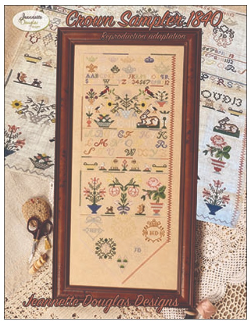 click here to view larger image of Crown Sampler 1840 Reproduction Adaptation (chart)