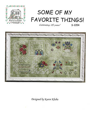 click here to view larger image of Some of My Favorite Things! (chart)