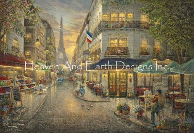 Paris Cafe - Thomas Kinkade