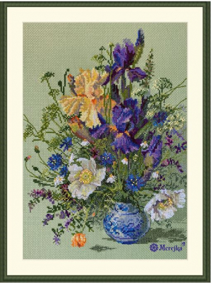Irises & Wildflowers