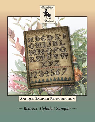 click here to view larger image of Benezet Alphabet Sampler (chart)