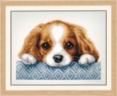 click here to view larger image of Puppy  (counted cross stitch kit)