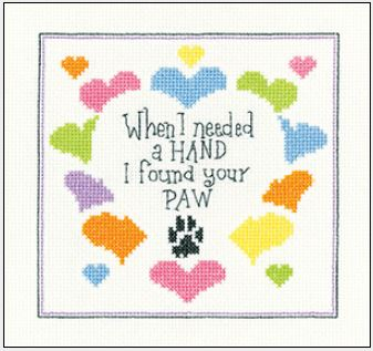 click here to view larger image of I Found Your Paw (chart)