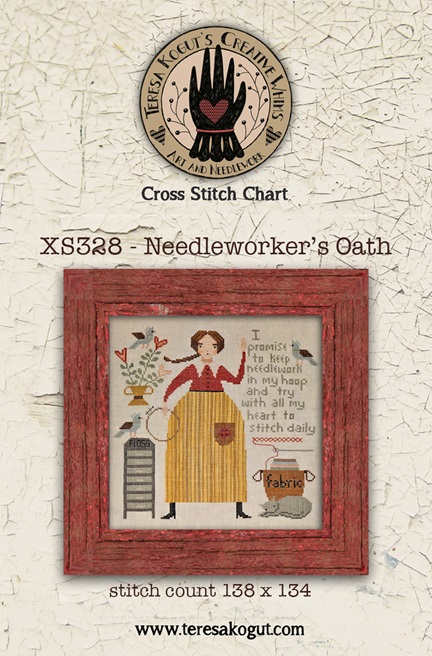 click here to view larger image of Needleworkers Oath (chart)