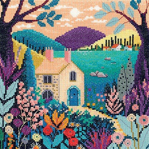 click here to view larger image of New Dawn, A (counted cross stitch kit)