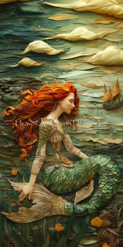 Fairytale Fabric Mermaid - Dragon Muse