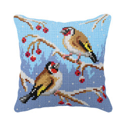 Cushion Kit/Winter Birds - SA99094