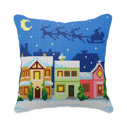 Cushion Kit/Christmas Town - SA99093