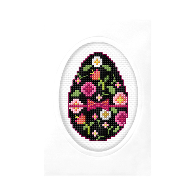 Card - Easter Egg/Flowers