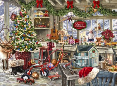 Santas Toy Shop - Dona Gelsinger