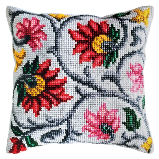 Floral Ornament Cushion