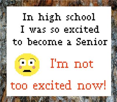 click here to view larger image of Become a Senior (chart)