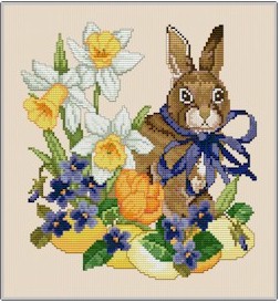 click here to view larger image of Easter Rabbit (chart)