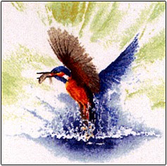 click here to view larger image of Kingfisher in Flight - Flights of Fancy (chart only) (chart)