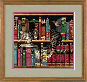 click here to view larger image of Frederick The Literate  (counted cross stitch kit)